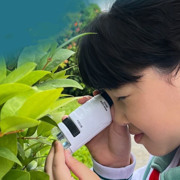 Kids Pocket Microscope Science Microscope GRØNN green