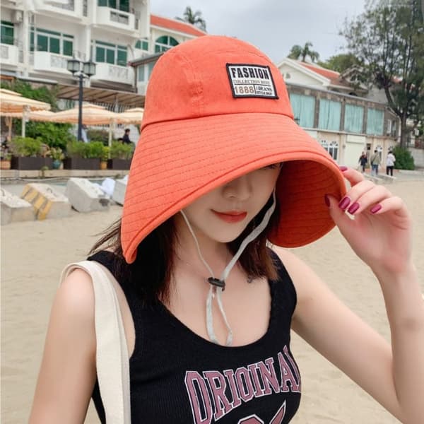 Damhatt Sommarhatt ORANGE orange