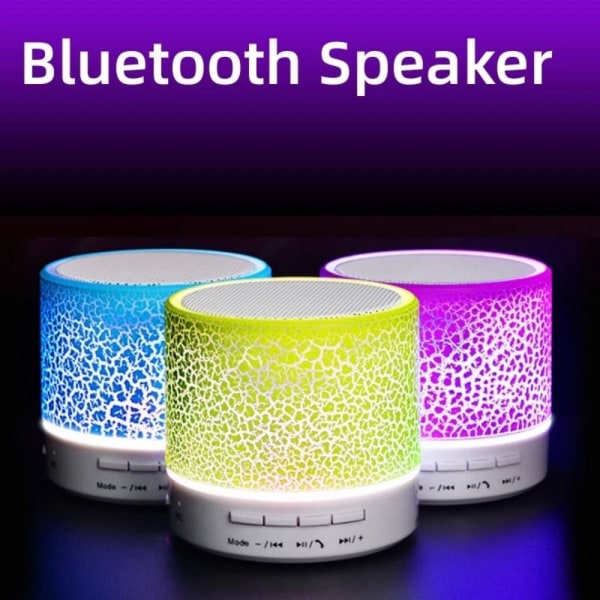 Trådlös högtalare Bluetooth 4.1 subwoofer högtalare WHITE L White L