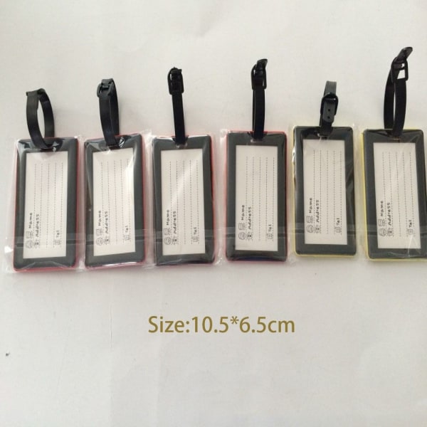 Resväskaetiketter Bagageetiketter 08 08 08