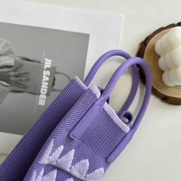 Kæde skulder crossbody taske strikket håndtaske til kvinder GRØN green