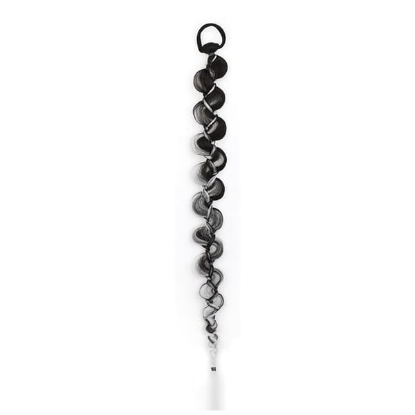 Lange Boksefletter Parykk Bubble Braid A 2STK A 2STK A 2PCS