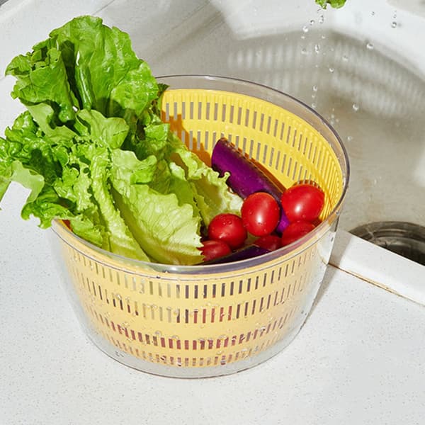 Elektrisk Salat Dehydrator Vegetabilsk Dehydrator GRÅ Grey