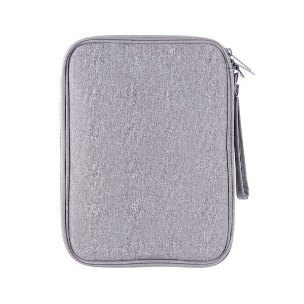 Digitaalinen säilytyspussi Datakaapelin organizer GREY 2 2 grey 2-2