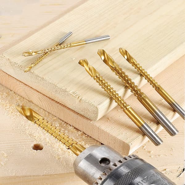3-8mm Titanium HSS Drill HSS Twist Drill Bits Sett Cutting