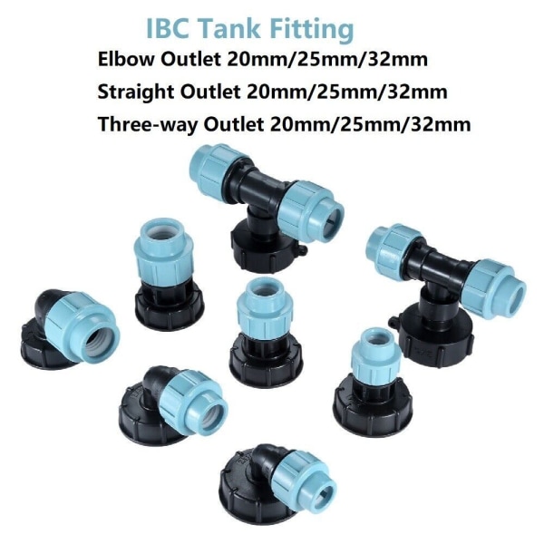 Tank Adapter Connector 32MMTEE CONNECTOR TEE CONNECTOR 32mmTee Connector