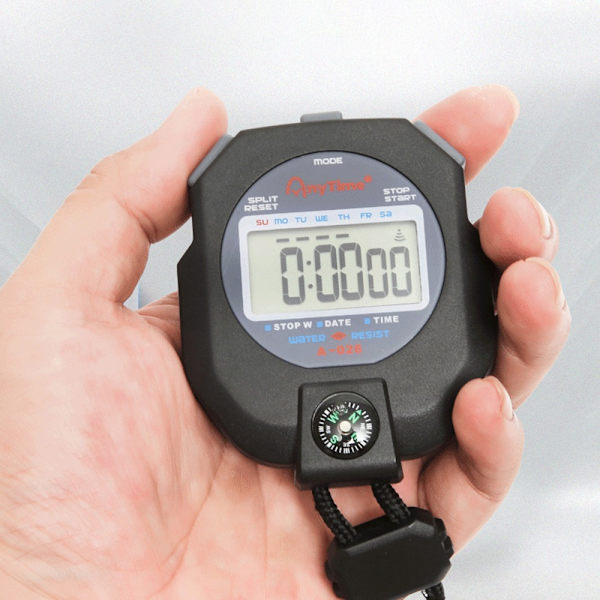 Urheilusekuntikello Ajastin watch kompassilla