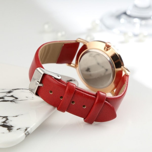 Armbandsur Watch RÖD red