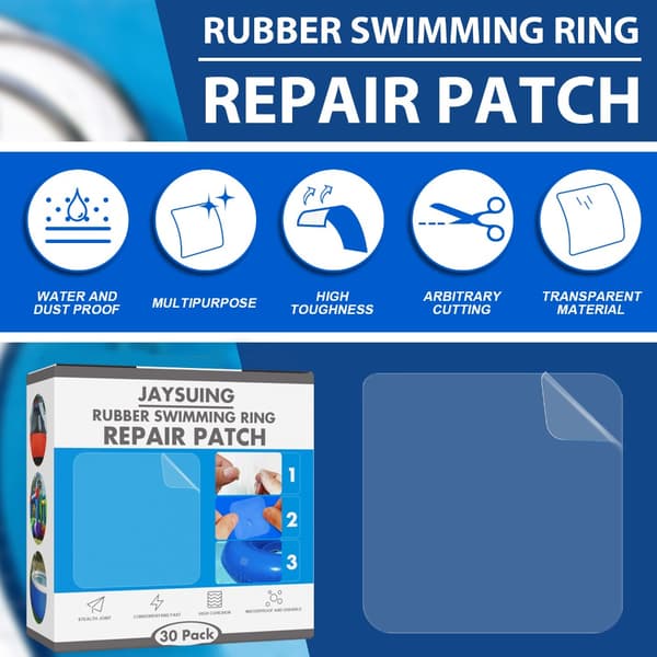 30 Stk Svømmering Reparation Patch Swimming Pool Reparation Patch 30Pcs