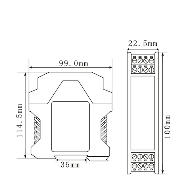 Telecom Signal Isolator Distributor Passive Module