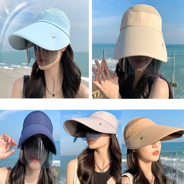 Anti-UV Strandhat Solhatte GRÅ Grey