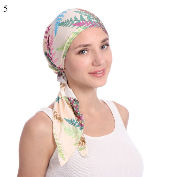 Blød turbanhat indvendige hijabs 5 5 5
