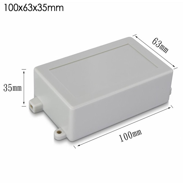 Elektroninen projektilaatikko vedenpitävä cover 100X63X35MM 100x63x35mm
