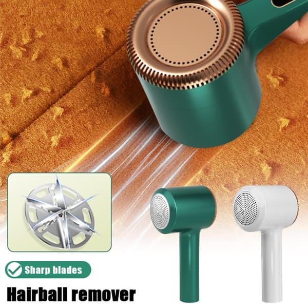 Elektriske Pellets Fnugfjerner Bobble Fluff GRØN green