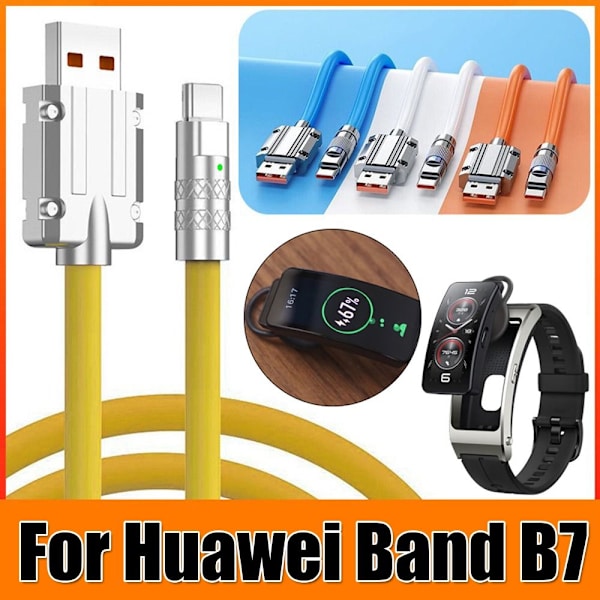 Typ C snabbladdare USB -kabel GUL Yellow