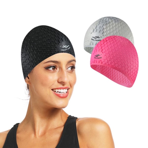 Badehætte Swim Pool Hat SORT black