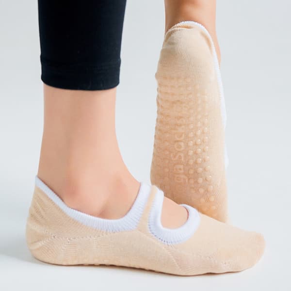 Yoga Strømper Pilates Ballet Strømper SORT Black