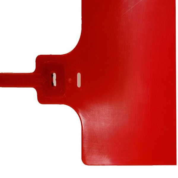 100 kpl Muoviset etiketit Toimituslaput Marker Ties