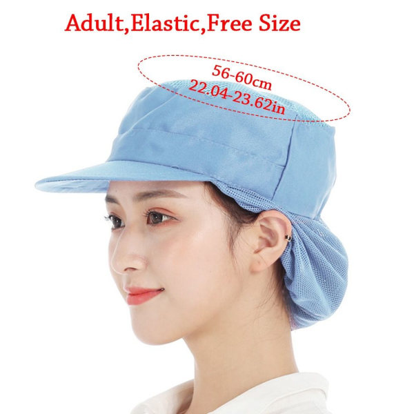 Work Hat Chef Cap WINE RED STYLE 2 STYLE 2 Wine red Style 2-Style 2