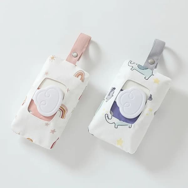 Trykt Wipes Dispenser Wipes Case GRÅ grey