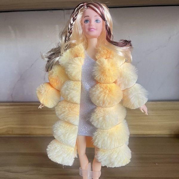 1/6 Dukketøj Cardigan Pelstøj 7 7 7