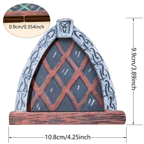 Miniatyr alvedør Fairy Door 2 2 2