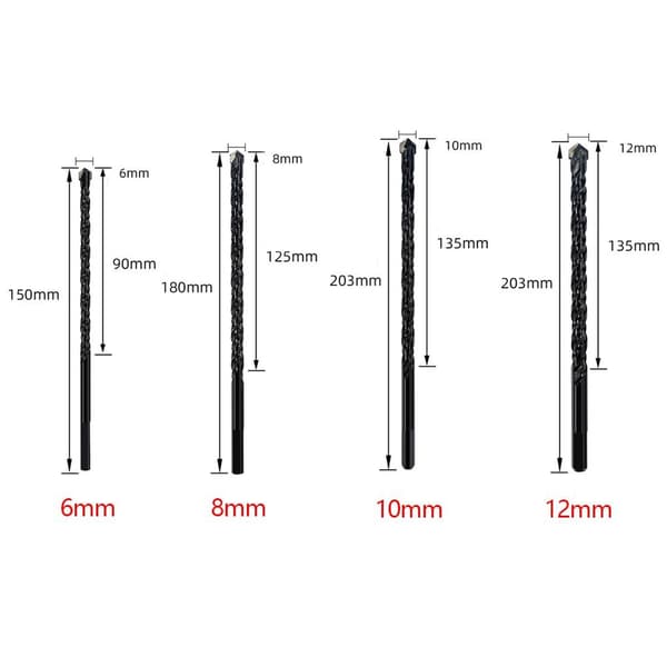 Hulåpner Twistbor 6MM