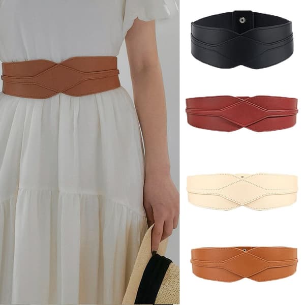 Stretchband midjeband SVART black