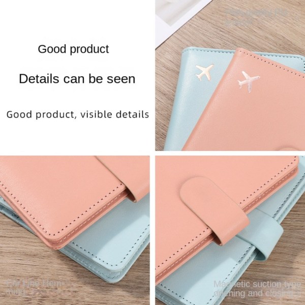 RFID Passport Cover Passport Clip SORT black