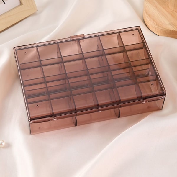 Smyckeskrin Smyckeförseglingsask BRUN Brown