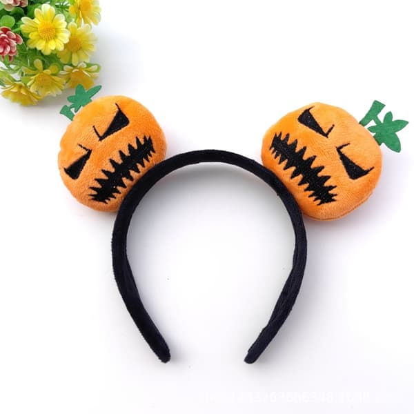 Halloween pumpa hårbåge pannband 1 1 1