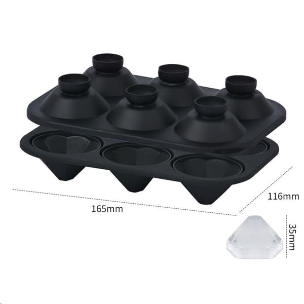 Stor Ice Ball Maker Ice Cube Form GRÖN green
