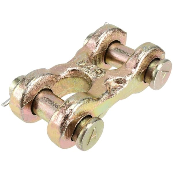 4st smidda kedjereparationslänkar 3/8'' dubbelspindel 4st 4st 4Pcs
