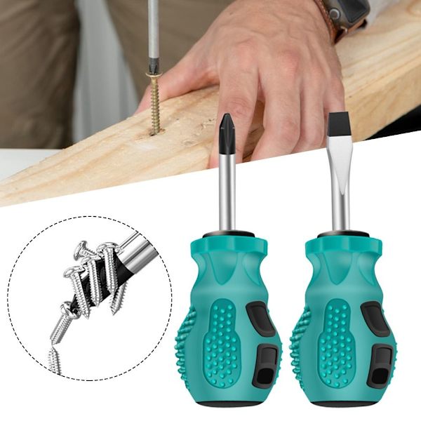 Ruuvimeisseli Retiisin pää ruuvimeisseli 2kpl 2kpl 2PCS