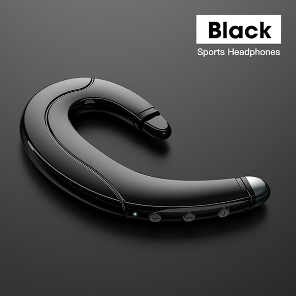 Bluetooth Headset Trådløs Øreprop SORT black