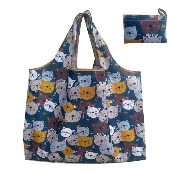 Sammenleggbar handleposepose Tote Pouch E E E