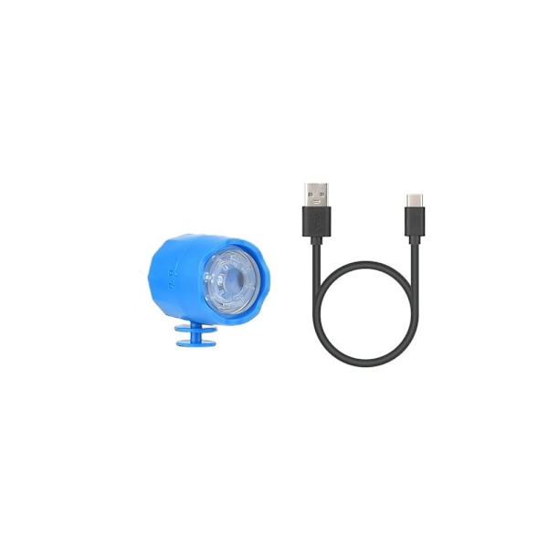 1PC Forlygter Til Croc Sko Charms BLÅ Blue
