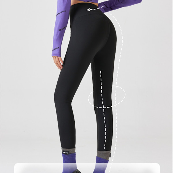 Shark Leggings Slim Leggingsit MUSTA M Black M