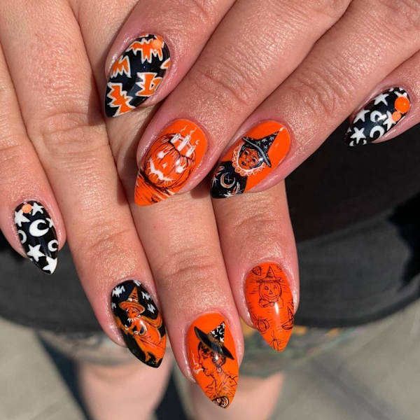 Mandlar Fake Nails False Nail SN084 SN084 SN084