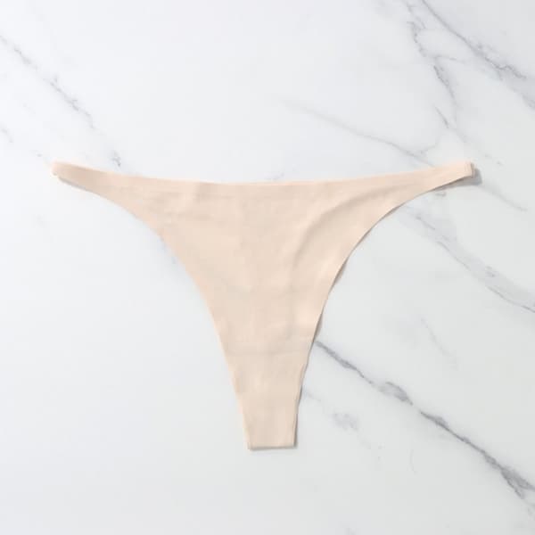 Truser for kvinner Sexy Thong BEIGE S beige S