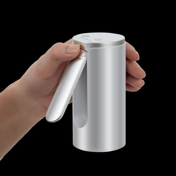 Vanndispenser Vannpumpebøtte white