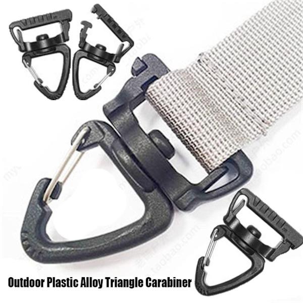 Triangle Carabiner Spring Quickdraws Clip 2 2 2