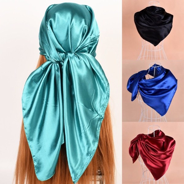 Huvudsjal Satin Bandana CAMEL camel