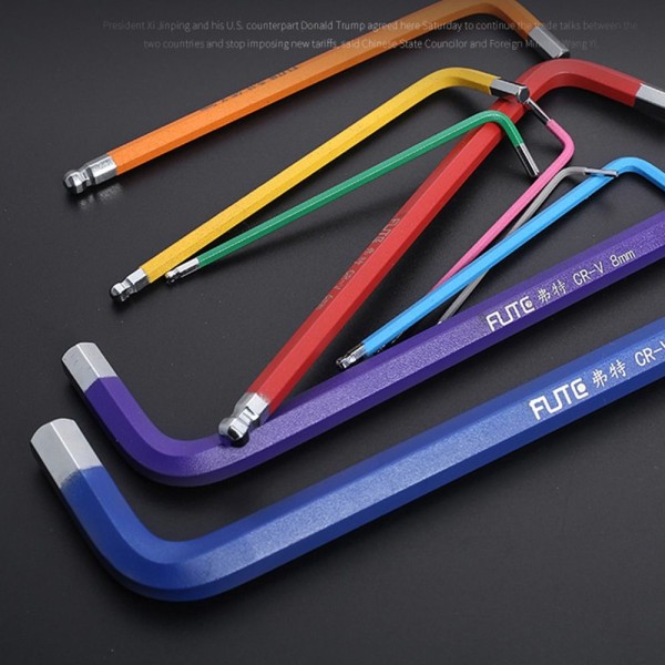Set L skiftnyckelsats HEXNYCKEL SET LÅNG HEXNYCKEL SET LÅNG HEX KEY SET LONG
