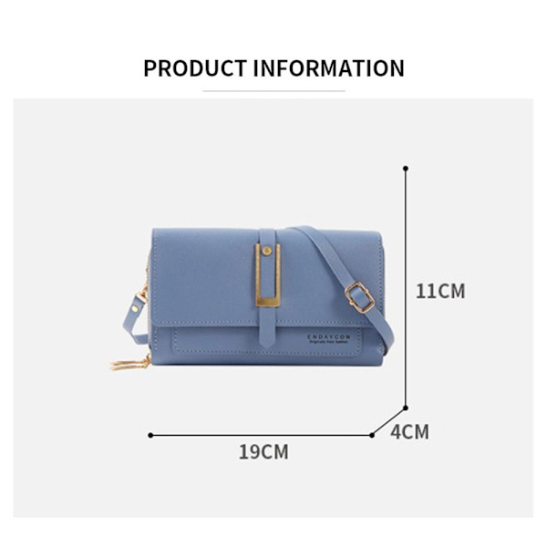 Crossbody Bag Axelväskor BLÅ blue