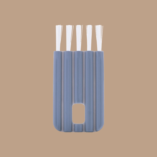 6 STK Groove Gap Brush Rengøringsbørste GRÅ grey