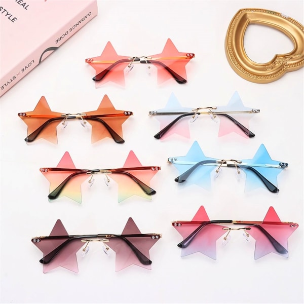 Indfattede solbriller Star Shape GRADIENT GREY GRADIENT GREY Gradient Gray