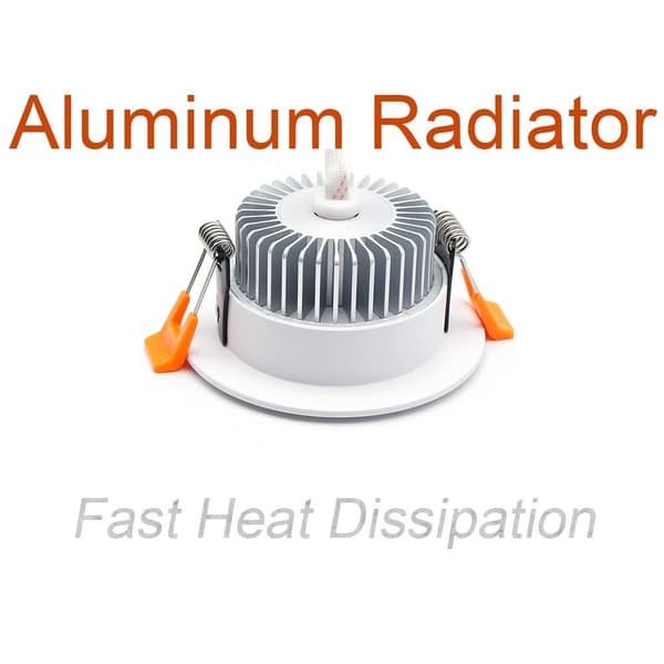 4stk Retrofit Downlight Dimbar LED Innfelt Belysning Led
