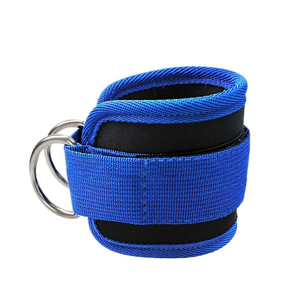 Ankelstropper D-Ring BLÅ Blue