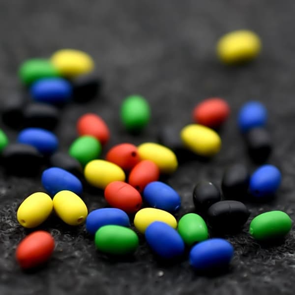 Anti-snøring Carp Fishing Bean Float Stopper Line Bean M M M